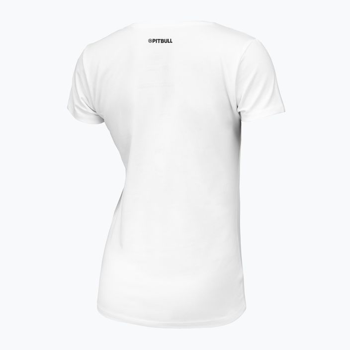 Жіноча футболка Pitbull West Coast малий логотип біла 2