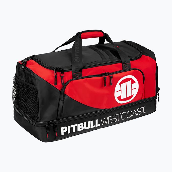 Сумка для тренувань Pitbull West Coast Logo 2 Tnt 100 л black/red