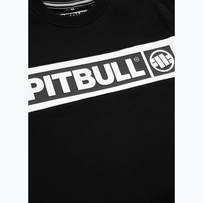 Чоловічий світшот Pitbull Sherwood Crewneck Crewneck чорний 7