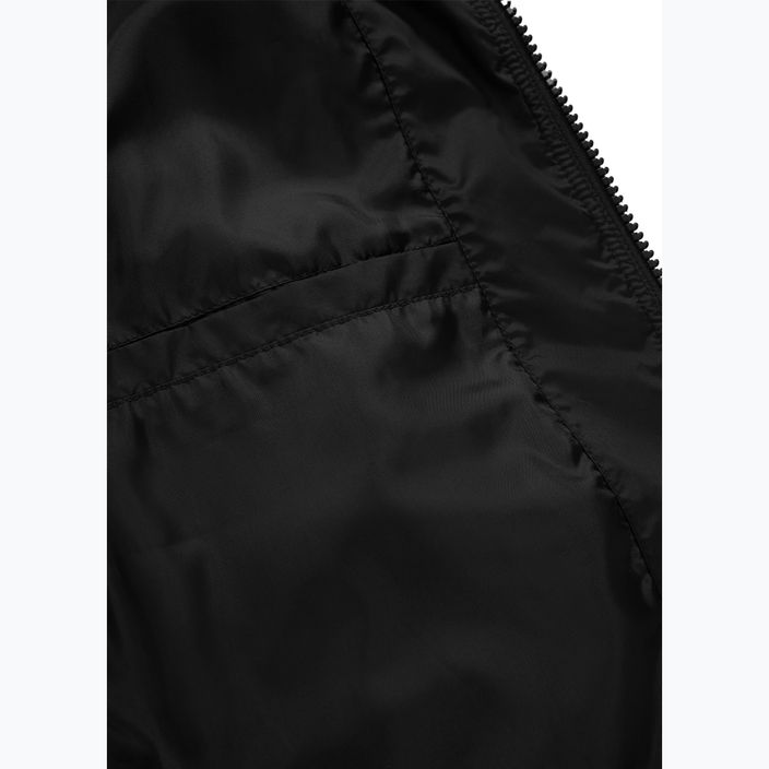 Чоловіча нейлонова куртка Pitbull West Coast Whitewood з капюшоном чорна 12