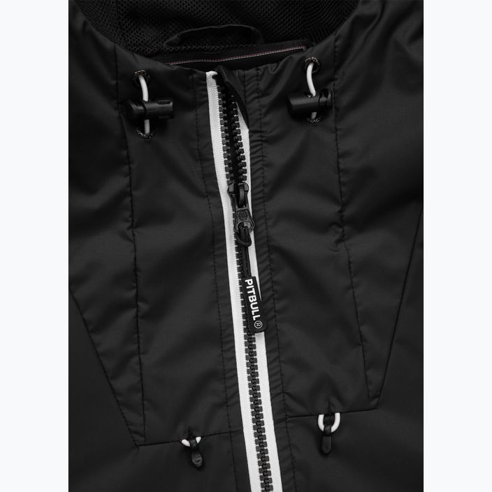 Жіноча куртка Pitbull West Coast Aaricia Hilltop Hooded Nylon чорна з капюшоном 3