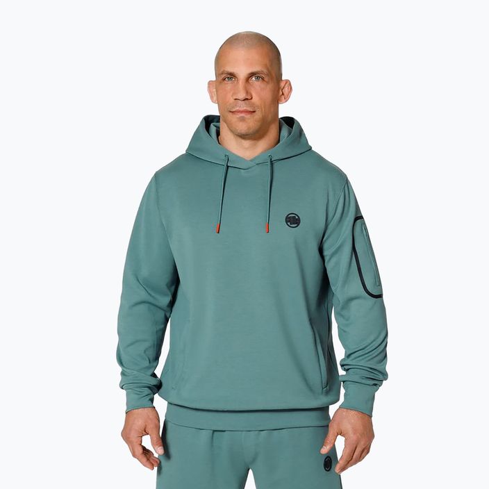 Кофта чоловіча Pitbull West Coast Explorer Hooded mint