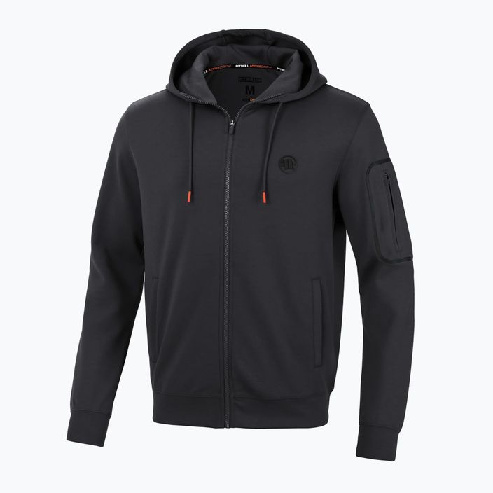 Кофта чоловіча Pitbull West Coast Explorer Hooded Zip graphite