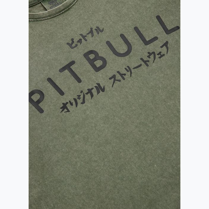 Чоловіча футболка Pitbull West Coast Bravery оливкова 6