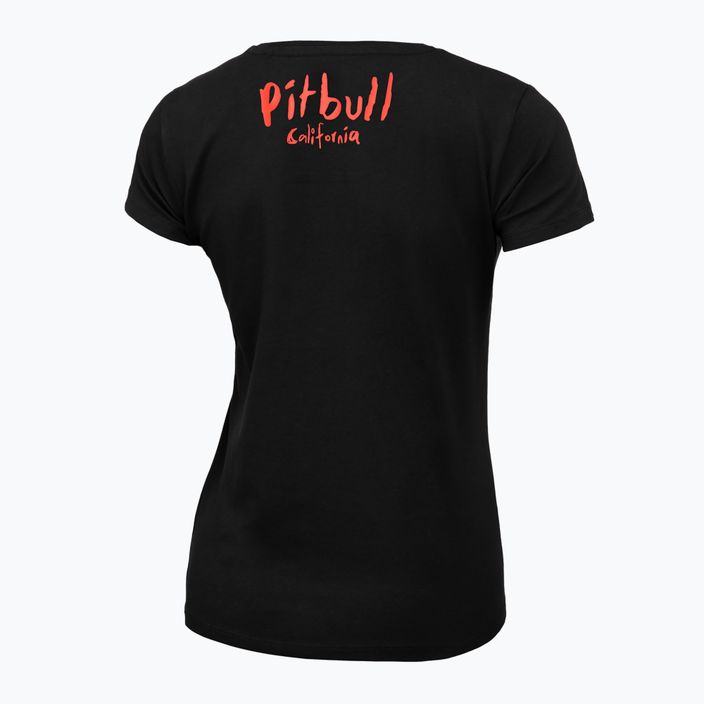 Жіноча футболка Pitbull West Coast Акварель чорна 2