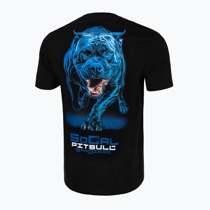 Чоловіча футболка Pitbull West Coast в синьому чорному кольорі 2