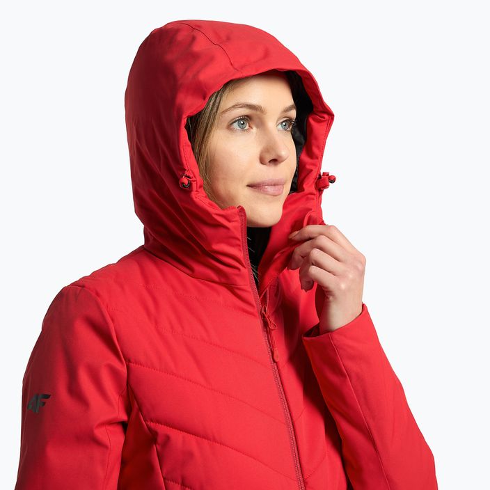 Куртка лижна жіноча 4F червона H4Z21-KUDN003 5