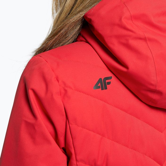 Куртка лижна жіноча 4F червона H4Z21-KUDN003 9