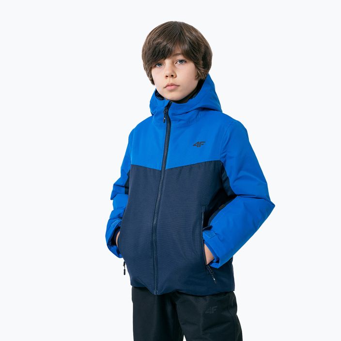 Куртка лижна дитяча 4F JKUMN001 dark blue