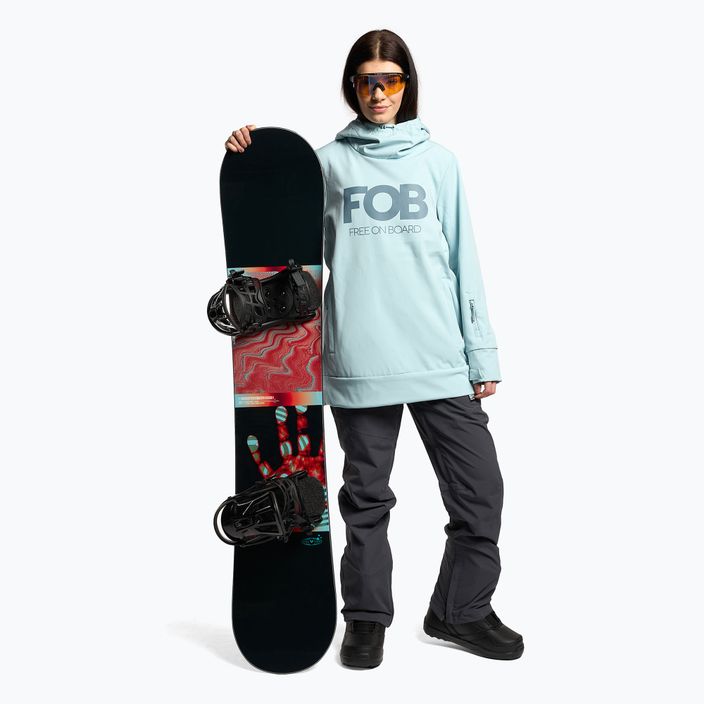 Куртка сноубордична жіноча 4F SFD001F light blue 2