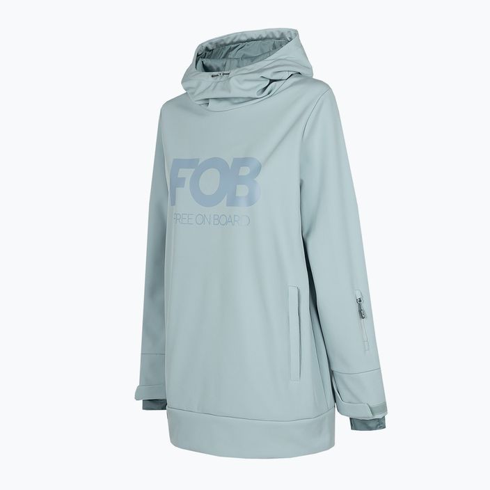 Куртка сноубордична жіноча 4F SFD001F light blue 7