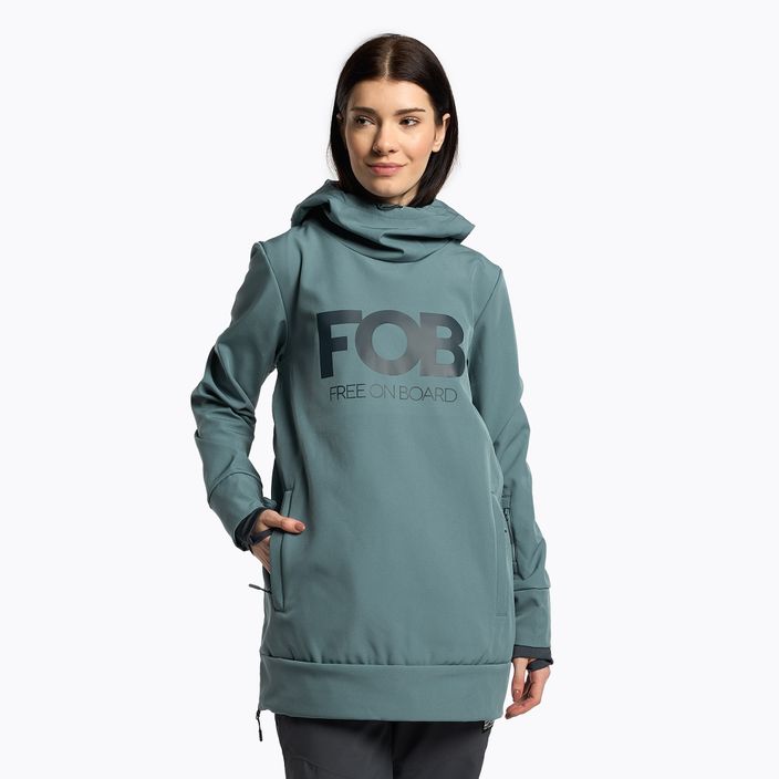 Куртка сноубордична жіноча 4F SFD001F denim