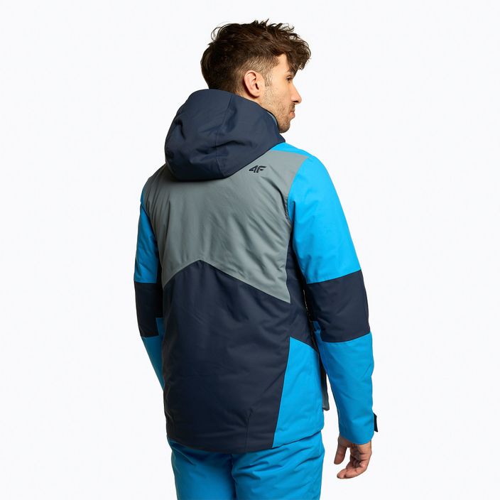 Куртка лижна чоловіча 4F KUMN012 blue 3