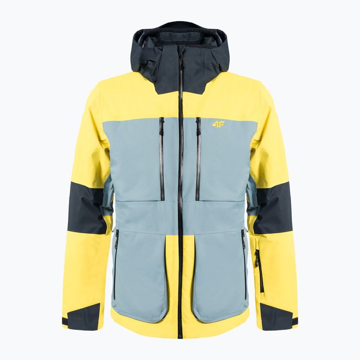 Куртка лижна чоловіча 4F KUMN012 lemon 7