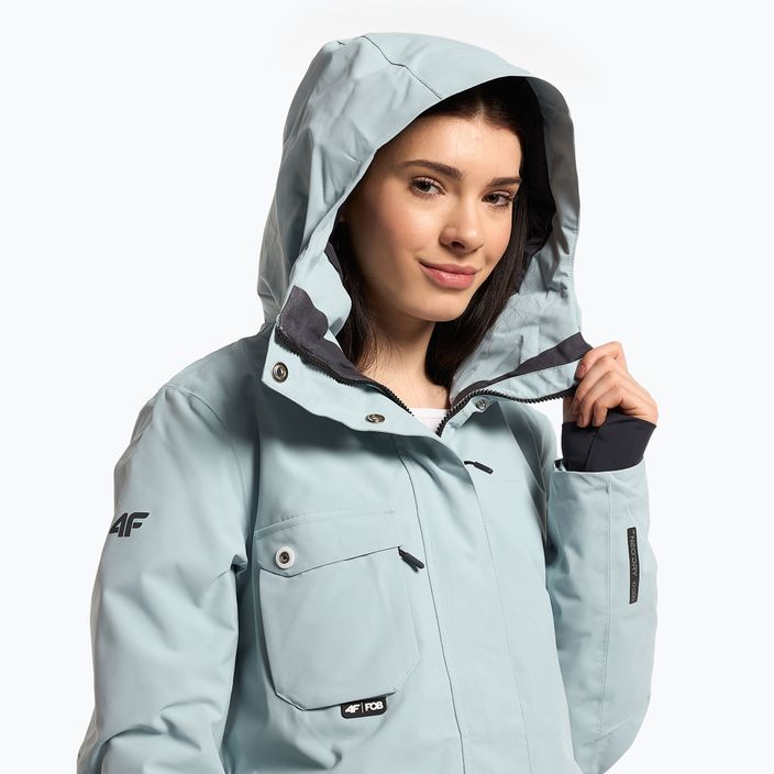 Куртка сноубордична жіноча 4F KUDS001 light blue 4
