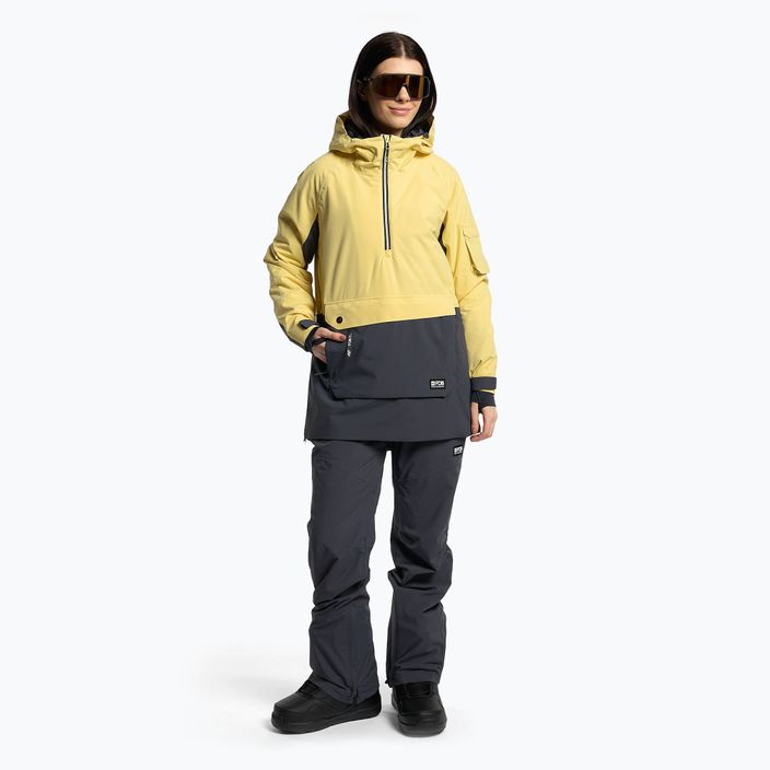 Куртка сноубордична жіноча 4F KUDS003 light lemon 2
