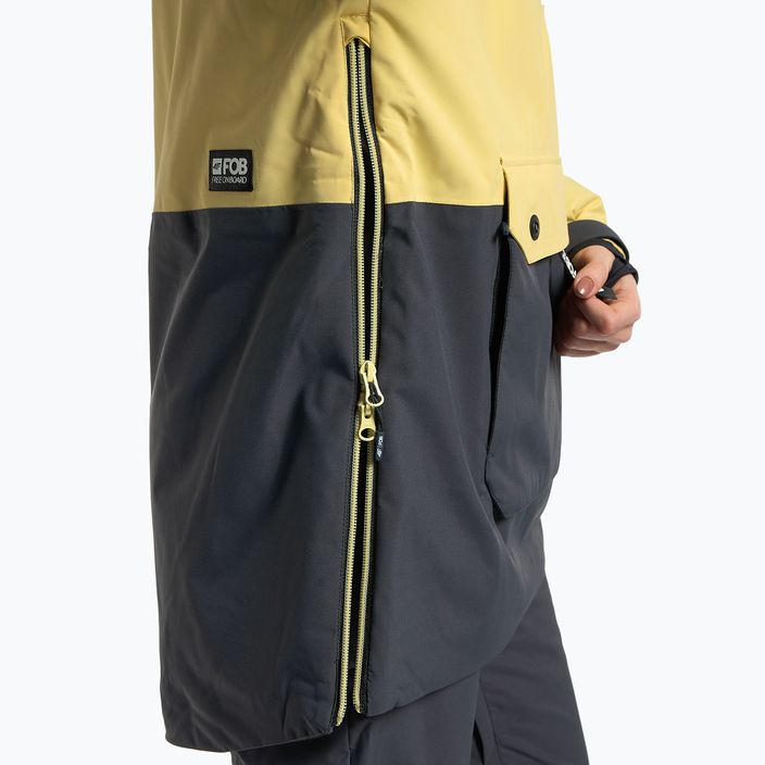 Куртка сноубордична жіноча 4F KUDS003 light lemon 5