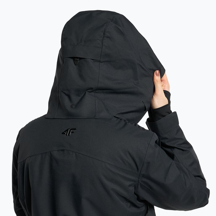 Куртка лижна жіноча 4F KUDN010 deep black 4