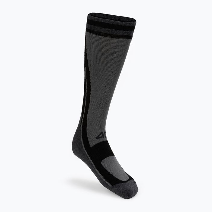 Шкарпетки для трекінгу 4F SOUT002 grey/melange 2