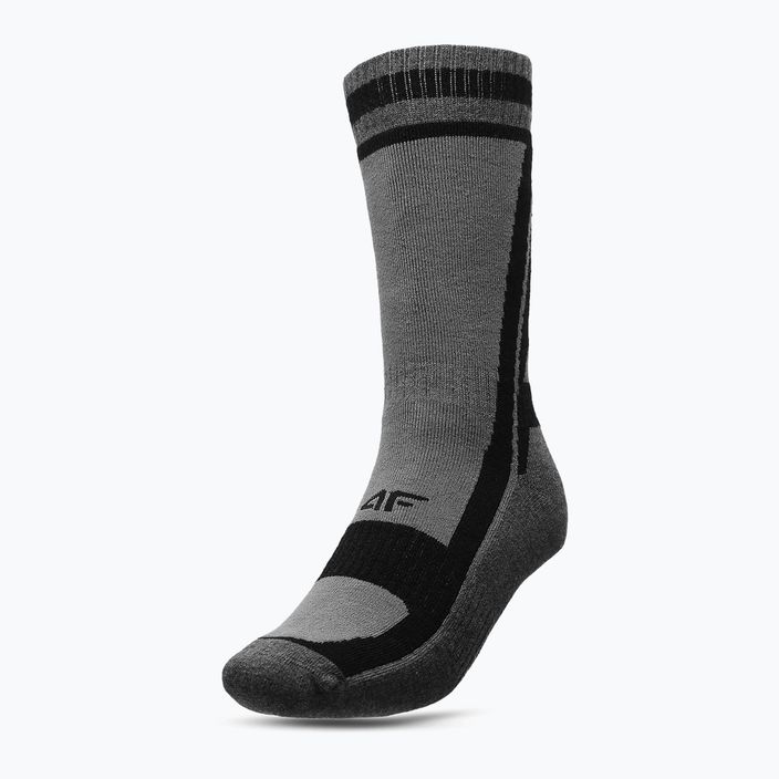 Шкарпетки для трекінгу 4F SOUT002 grey/melange 5