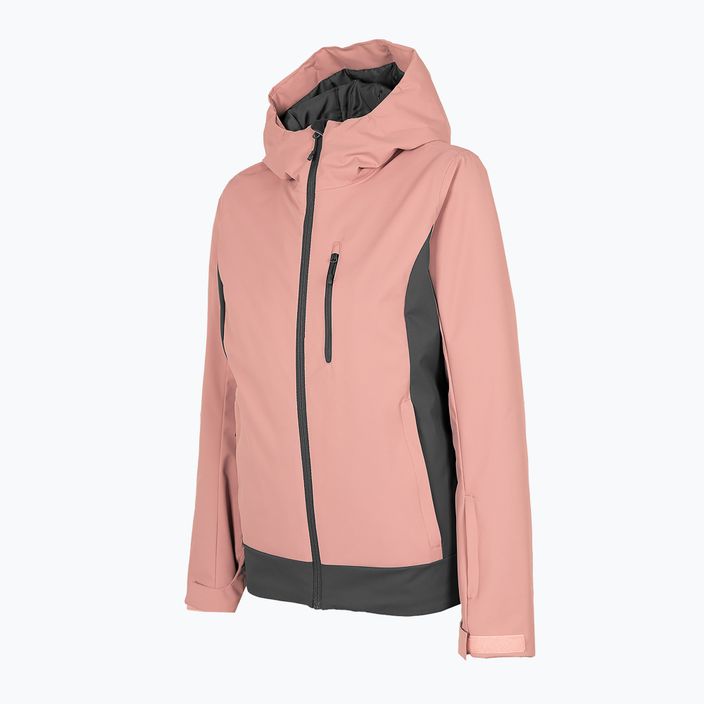 Куртка лижна жіноча 4F KUDN002 dark pink 7