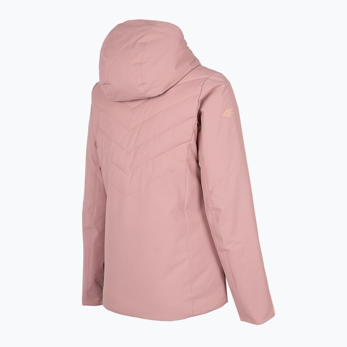 Куртка лижна жіноча 4F KUDN003 dark pink 8