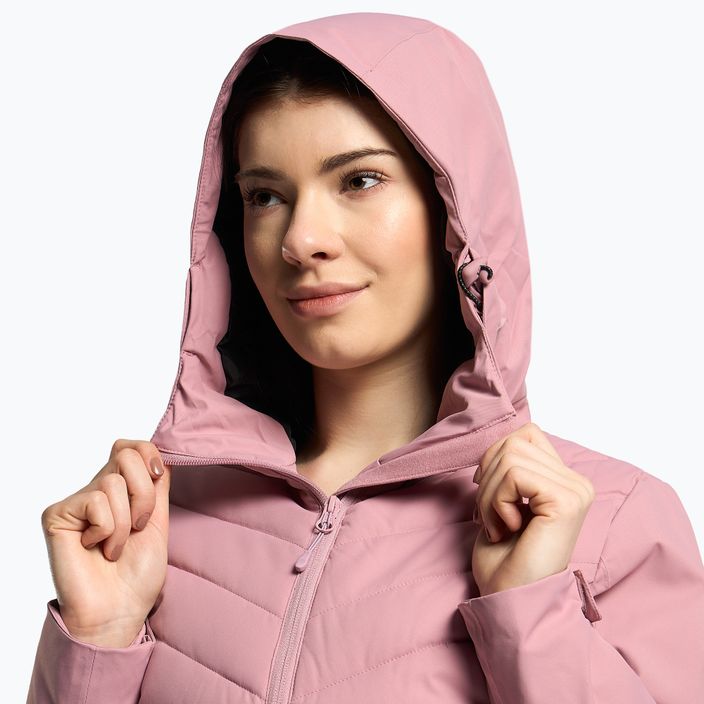 Куртка лижна жіноча 4F KUDN003 dark pink 4