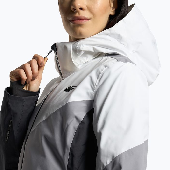 Куртка лижна жіноча 4F KUDN008 dark/grey 5