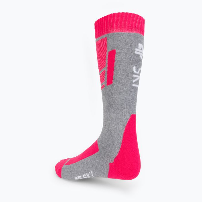 Шкарпетки лижні  дитячі 4F F028 grey/melange 3
