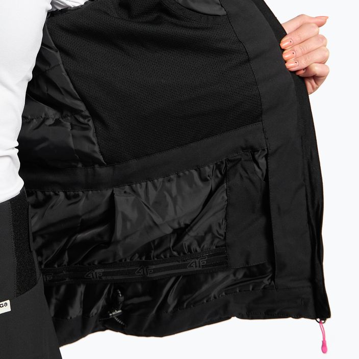 Куртка лижна жіноча 4F чорна H4Z21-KUDN003 11