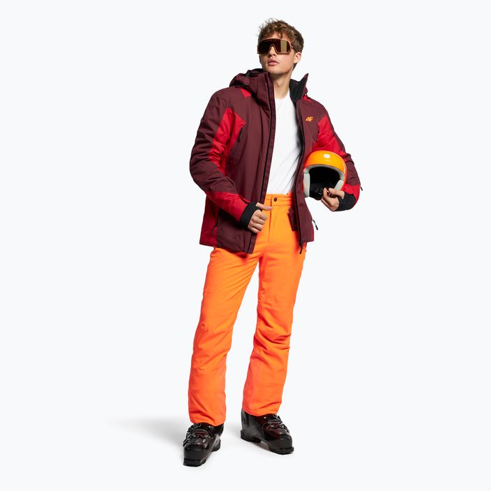 Куртка лижна чоловіча 4F червона H4Z21-KUMN015 2