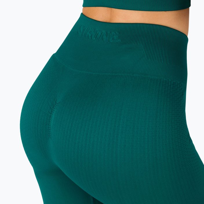 Легінси безшовні жіночі STRONG POINT Shape & Comfort Push Up зелені 1131 5