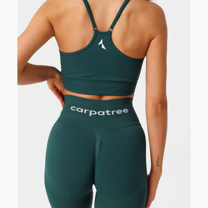 Бюстгальтер фітнес Carpatree Allure Seamless forest green 7