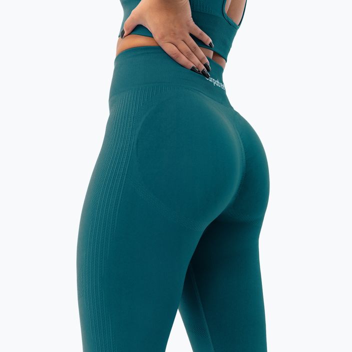 Легінси для тренувань жіночі Carpatree Blaze Seamless deep ocean blue 7