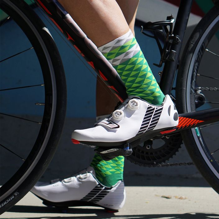 Велошкарпетки Luxa Asymmetric зелені LUHE19SAMGS 5