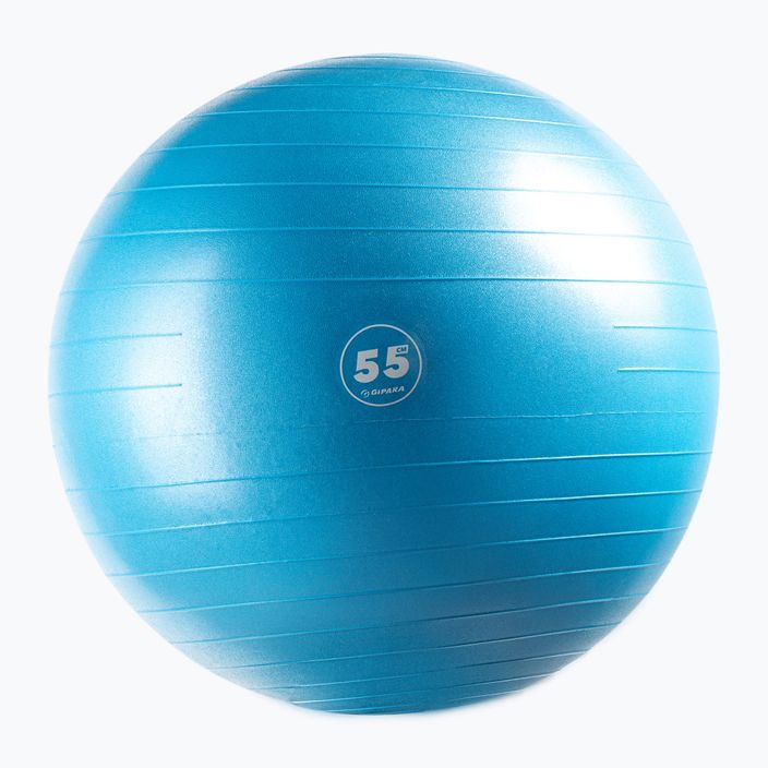 М'яч для гімнастики Gipara Fitness синій 3001 55 см