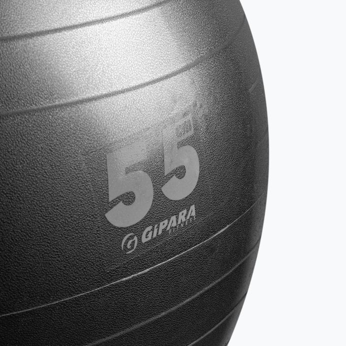 М'яч гімнастичний Gipara Fitness сірий 3141 55 cm 2