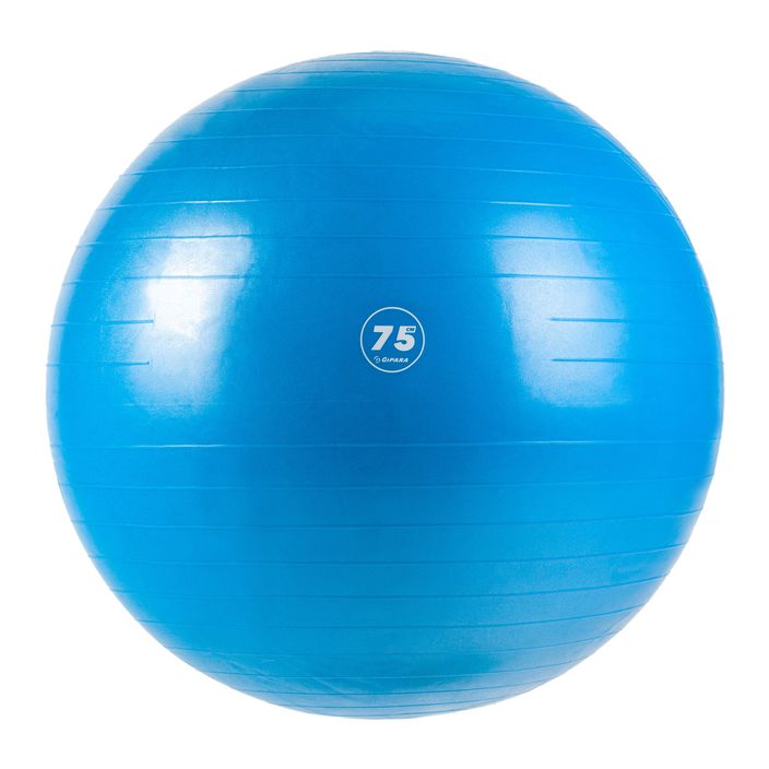 М'яч гімнастичний Gipara Fitness блакитний 3007 75 cm 2