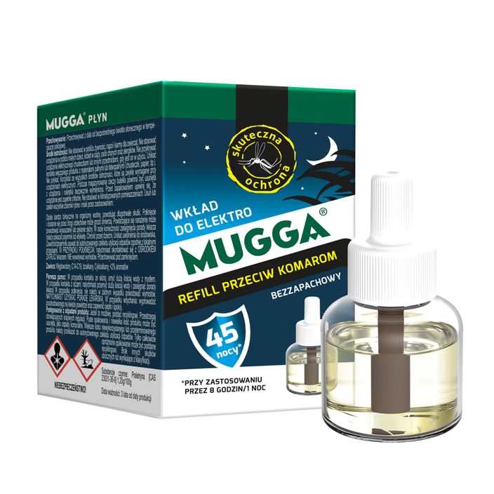 Жидкість для фумігатора від комарів Mugga 45 nocy 2