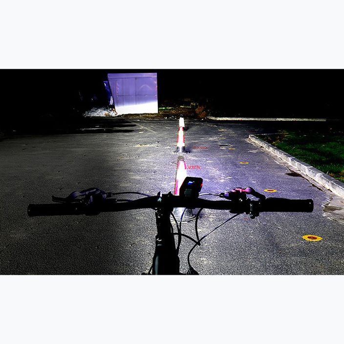 Колесо переднє переднє велосипедне світло 14699 чорне 3
