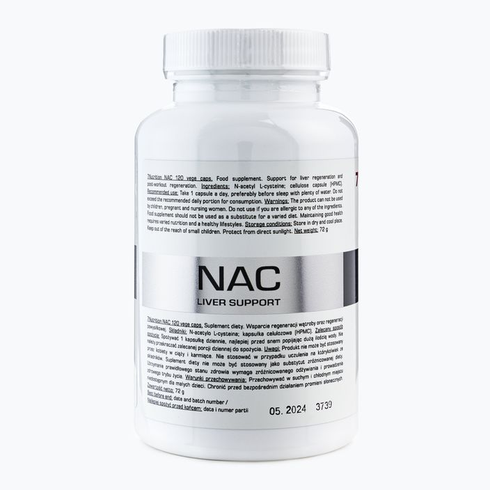 7Nutrition NAC 500 mg 120 капсул 2