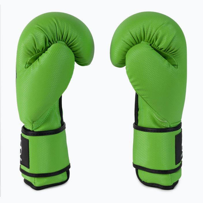 Рукавиці боксерські Octagon Kevlar зелені 4