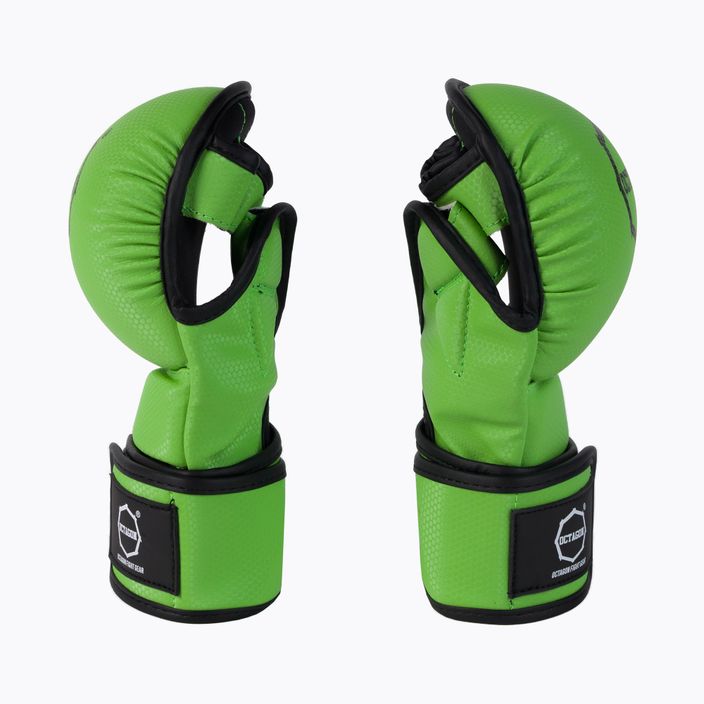 Рукавиці грепплінгові Octagon Kevlar MMA  зелені 4