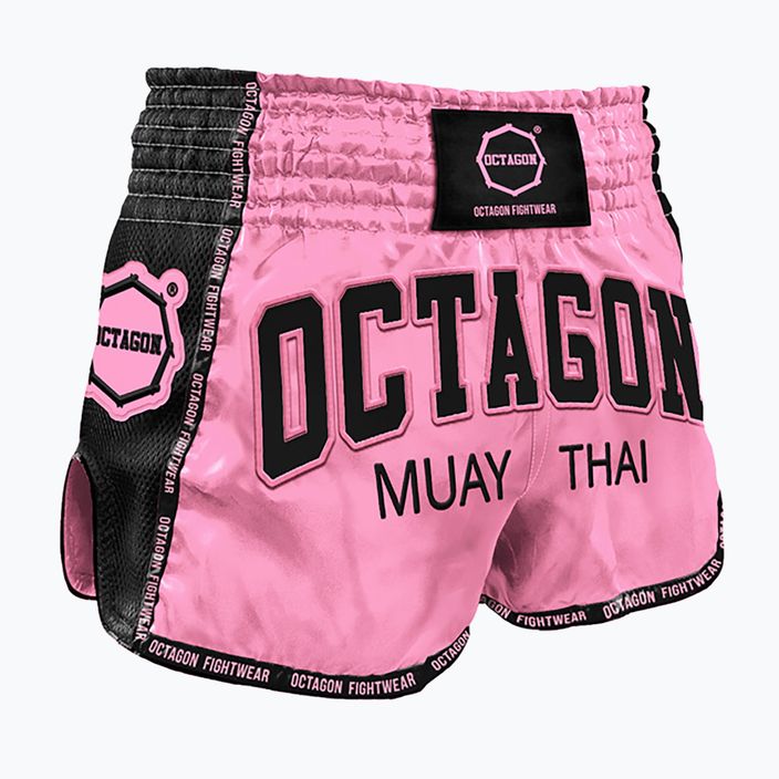 Шорти тренувальні чоловічі Octagon Muay Thai pink
