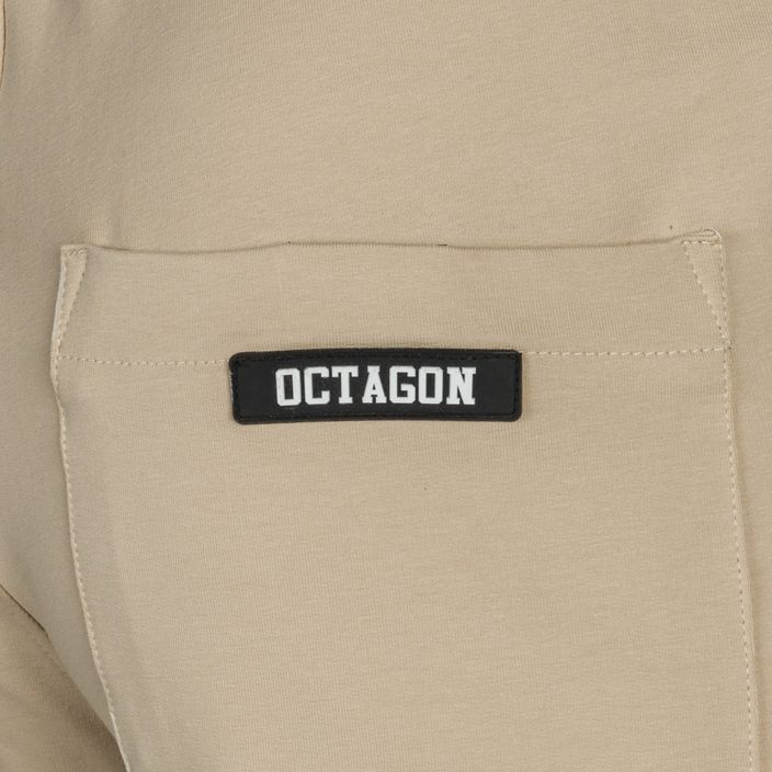 Штани чоловічі Octagon Light Small Logo beige 4