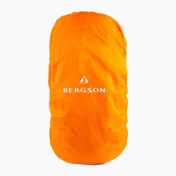 Туристичний рюкзак BERGSON Tunnebo 35 л чорний/помаранчевий 5