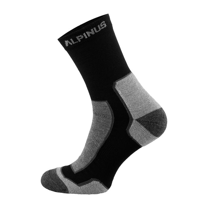 Шкарпетки для тренувань Alpinus Sveg сірі/чорні 2