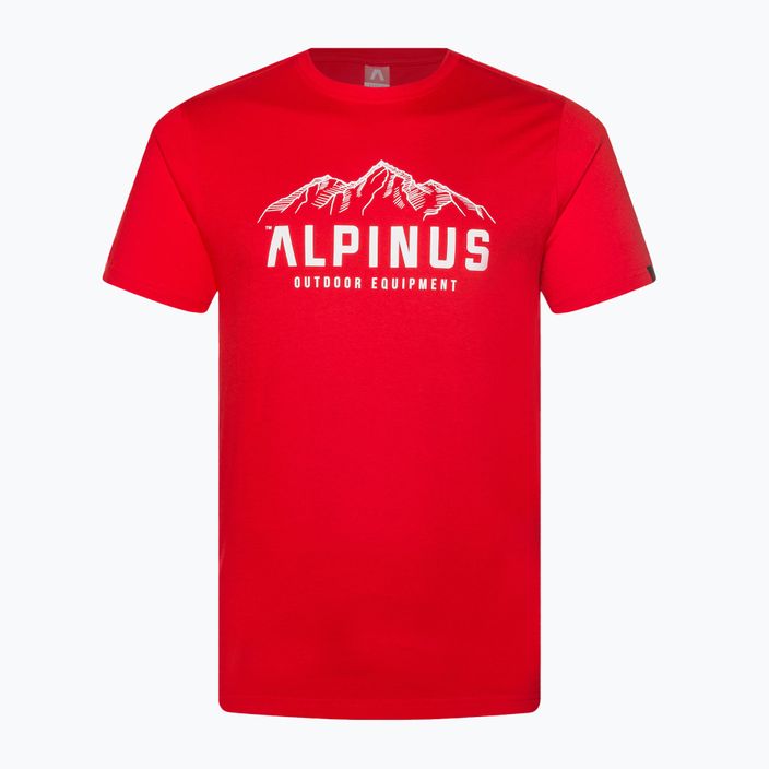 Футболка чоловіча Alpinus Mountains червона 6