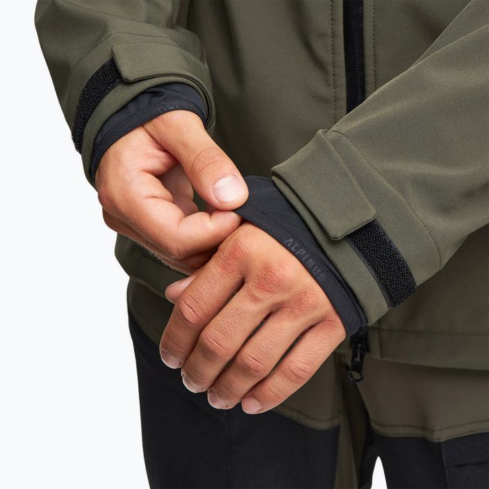 Куртка softshell чоловіча Alpinus Roignais Tactical оливкова 4