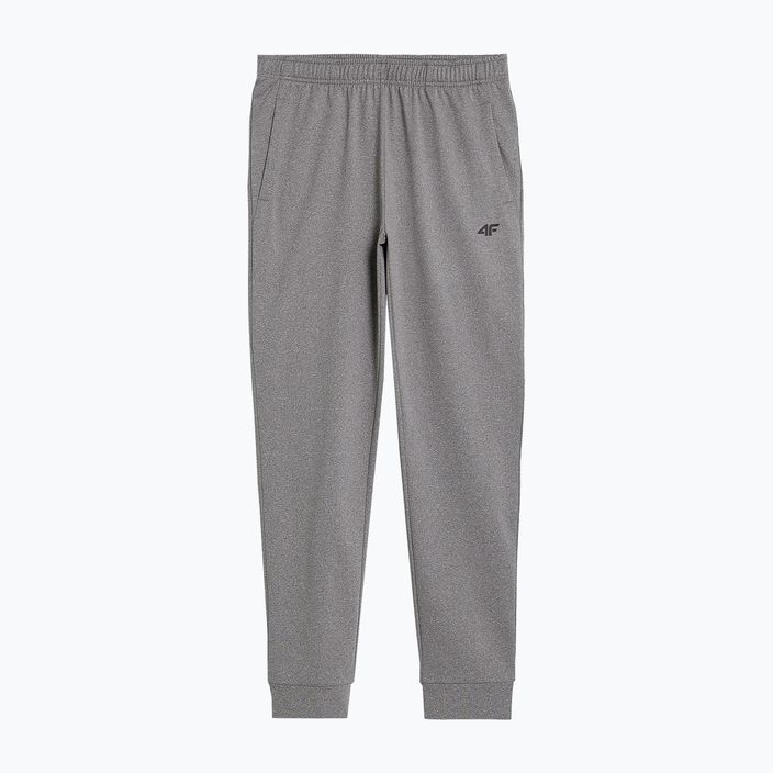 Чоловічі брюки 4F M350 холодний світло-сірий меланж 4